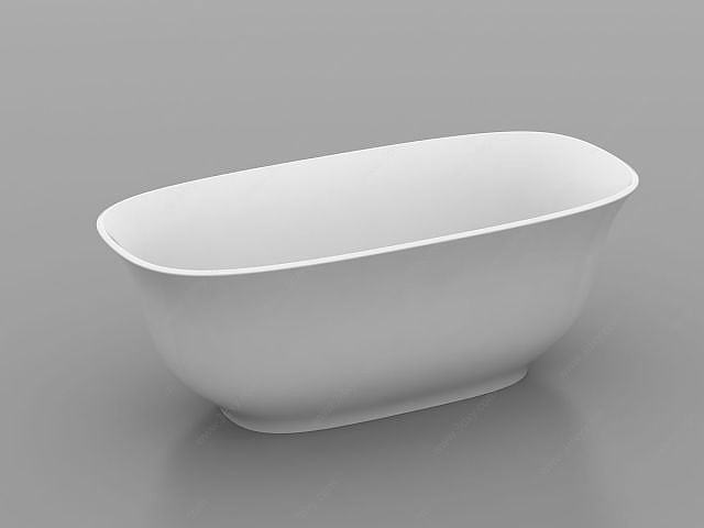高档浴缸3D模型