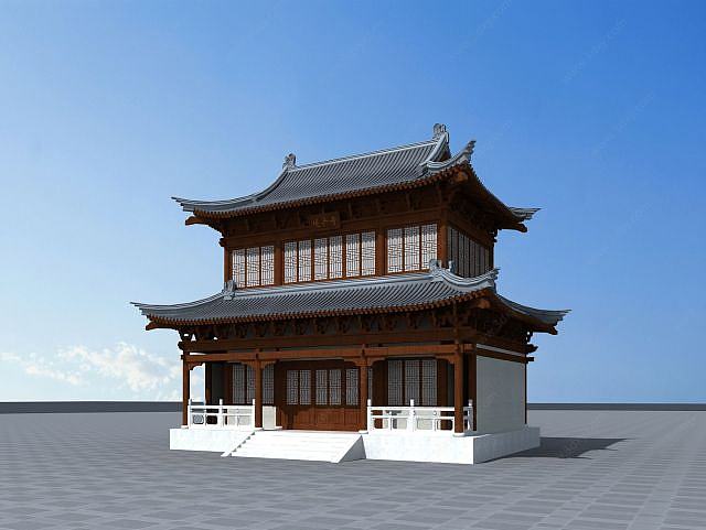 观音寺3D模型