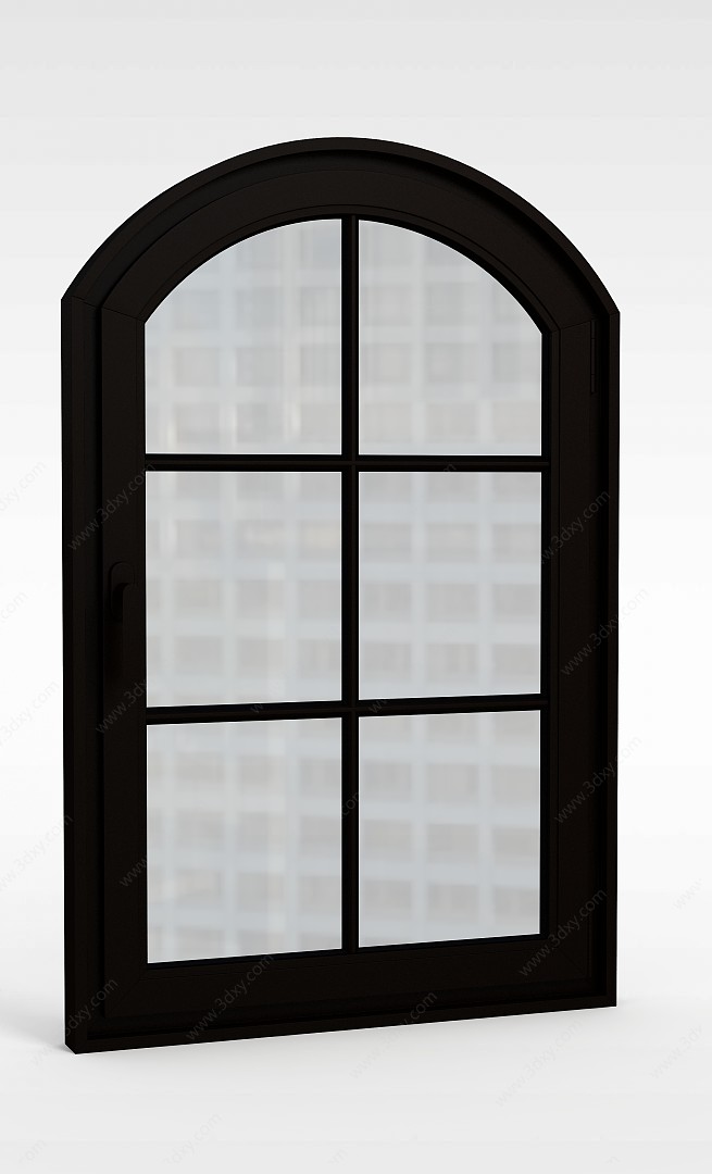欧式窗户3D模型