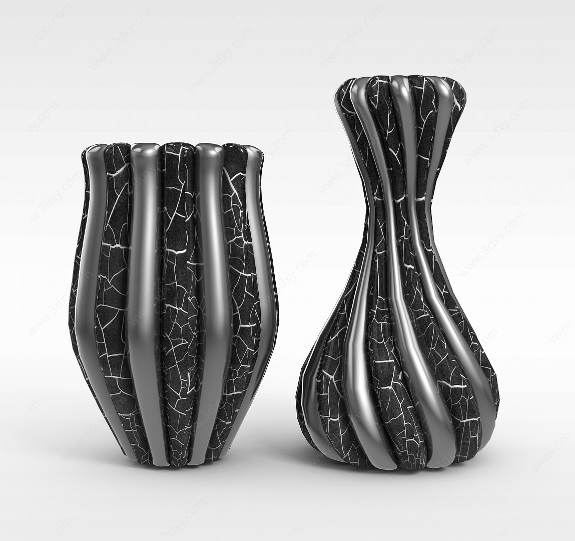 现代创意花瓶3D模型