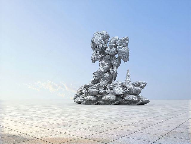 太湖石3D模型