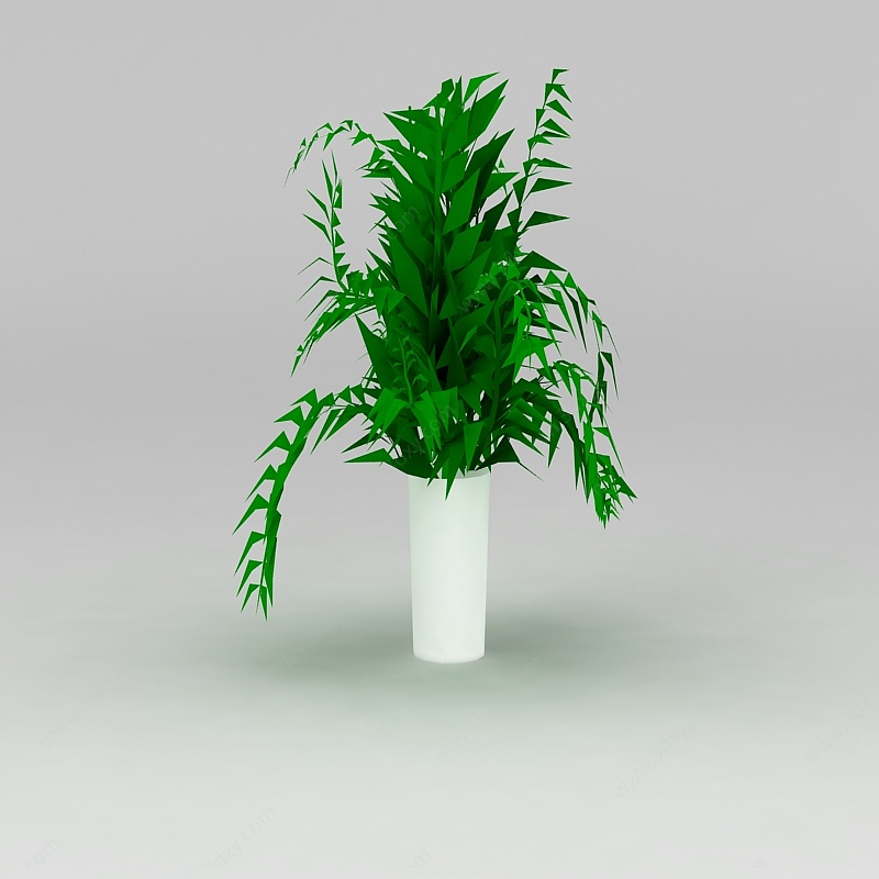 室内绿植装饰3D模型