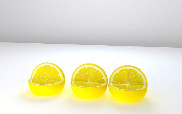 柠檬座椅3D模型