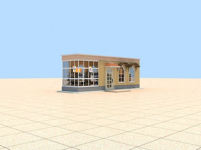 创意书屋3D模型