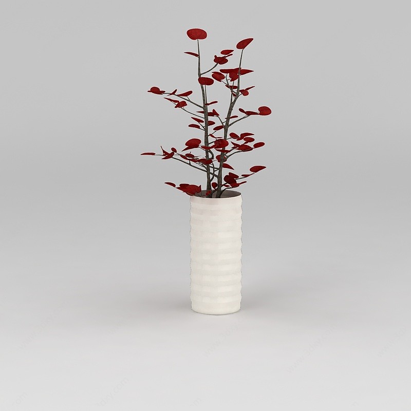 室内装饰花卉3D模型
