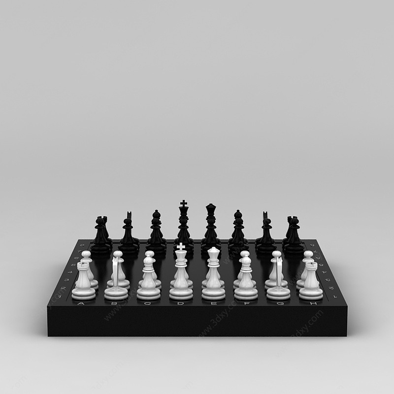 西洋棋3D模型
