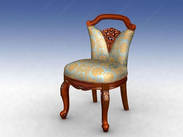 梳妆椅3D模型
