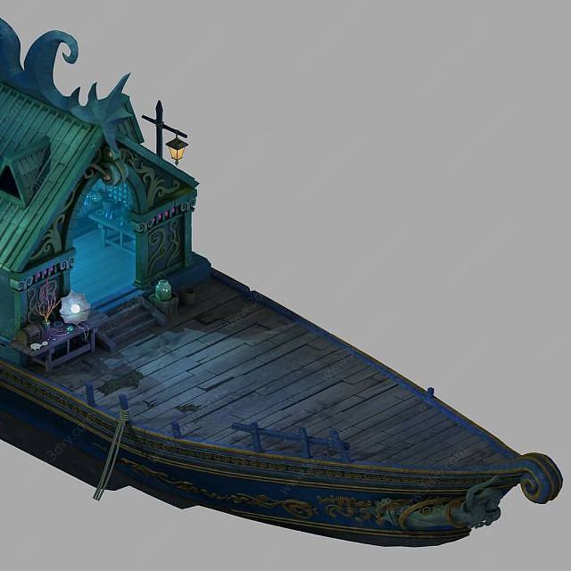 商船3D模型