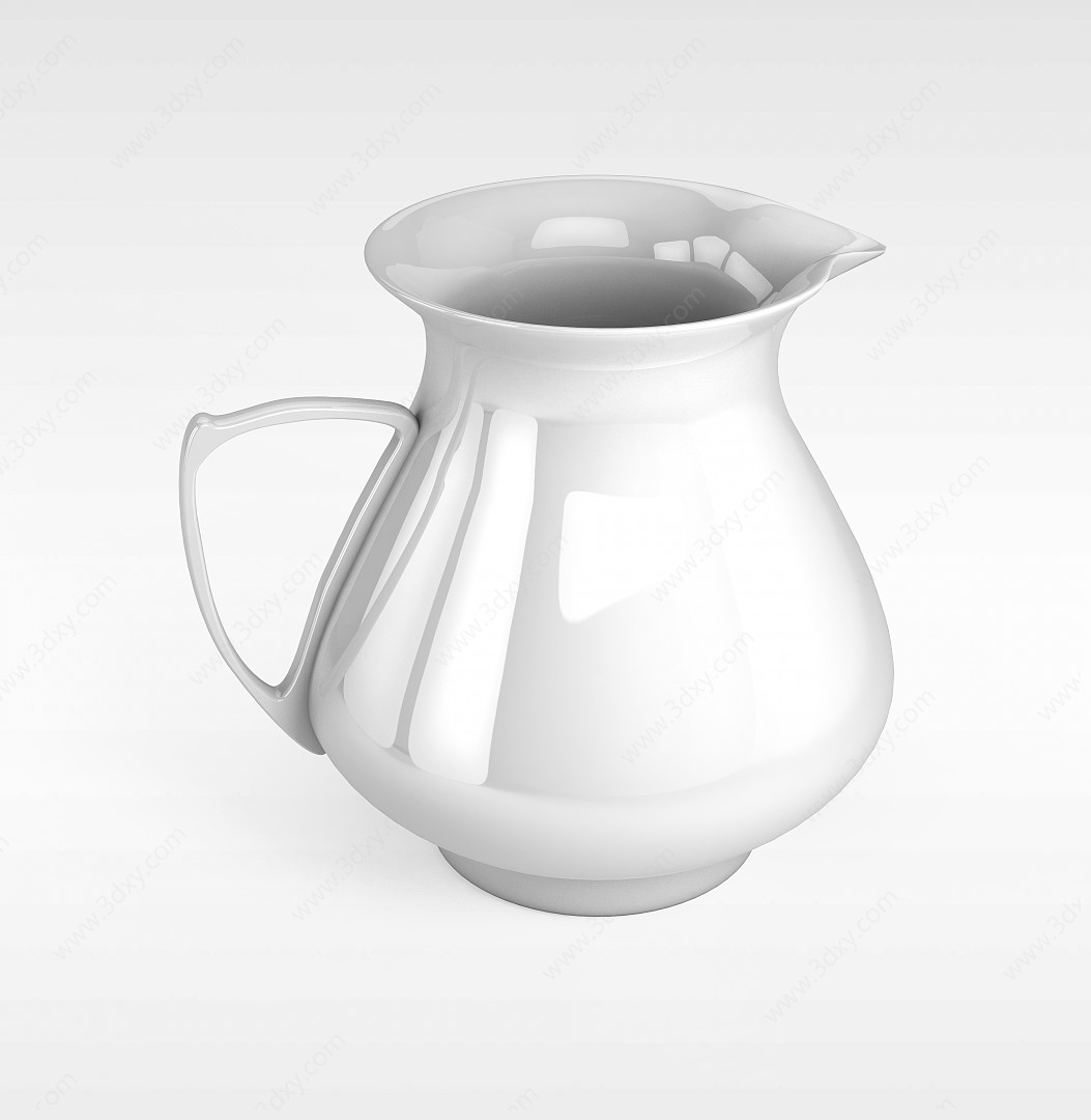 陶瓷茶壶3D模型