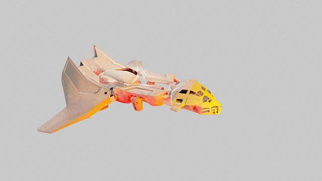 宇宙飞船3D模型