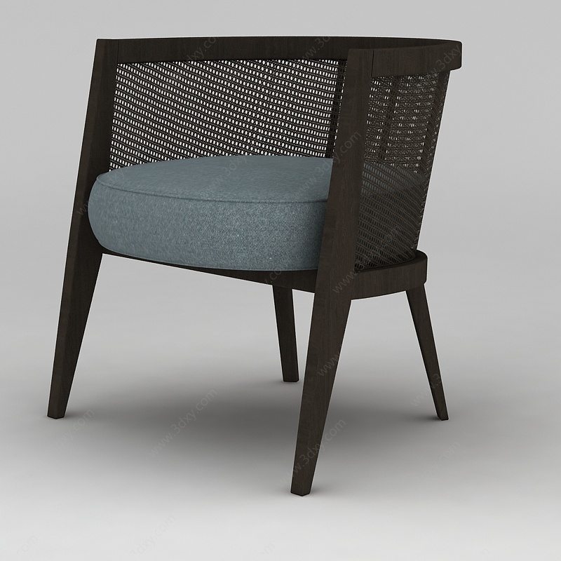 休闲单椅3D模型