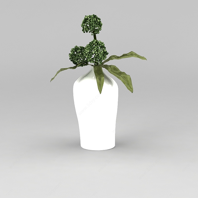 精美装饰花瓶3D模型