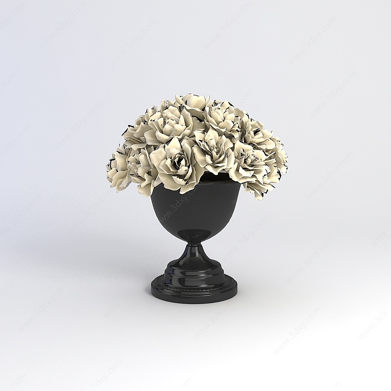 花艺花瓶3D模型