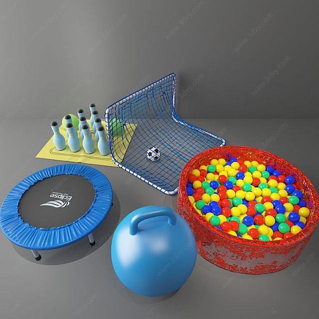 球池玩具3D模型