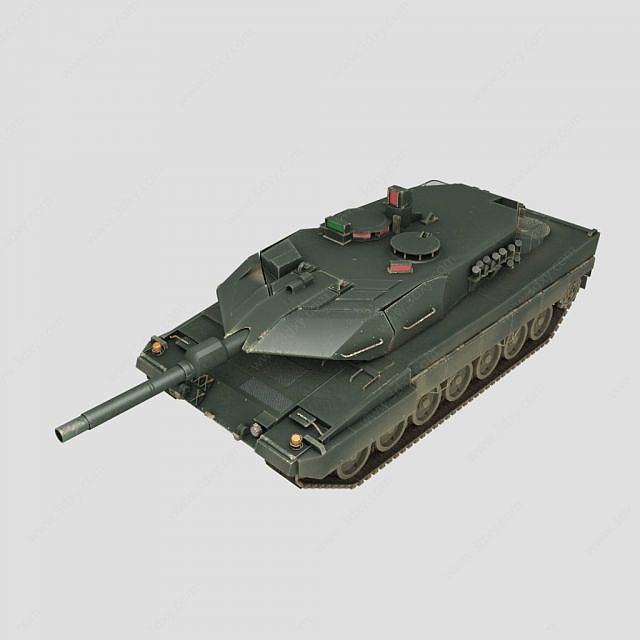 英国坦克3D模型