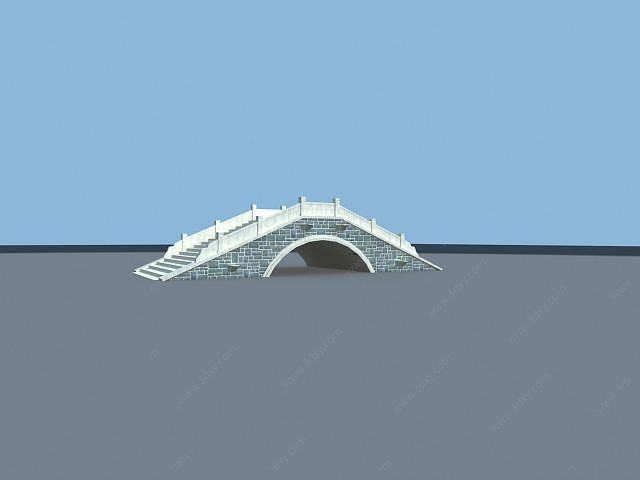 小桥3D模型