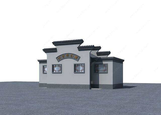厕所3D模型