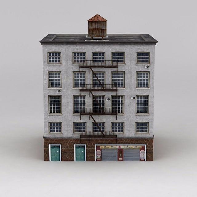 楼房3D模型