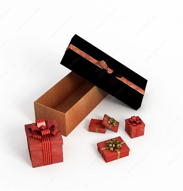 礼盒3D模型