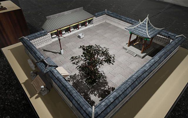 石佛寺3D模型