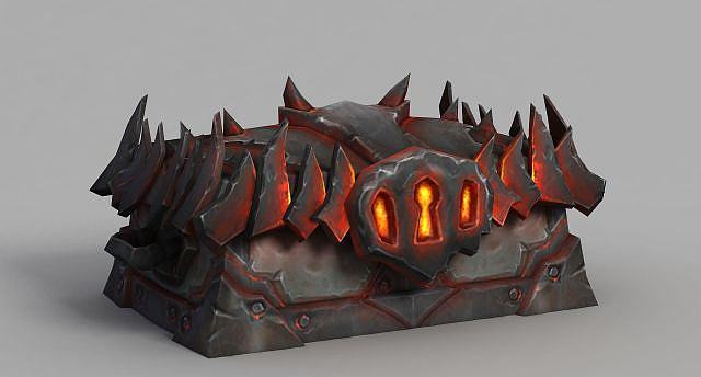 魔兽世界熔岩炉3D模型