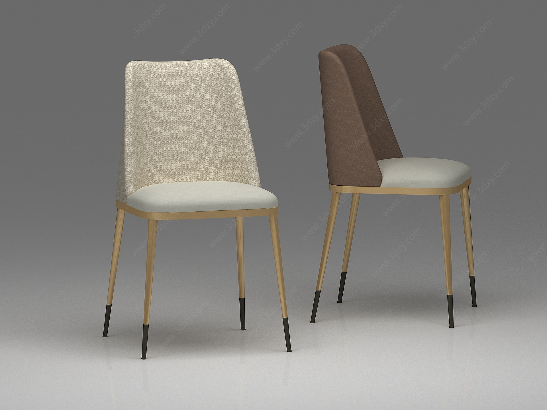 餐椅客房椅3D模型