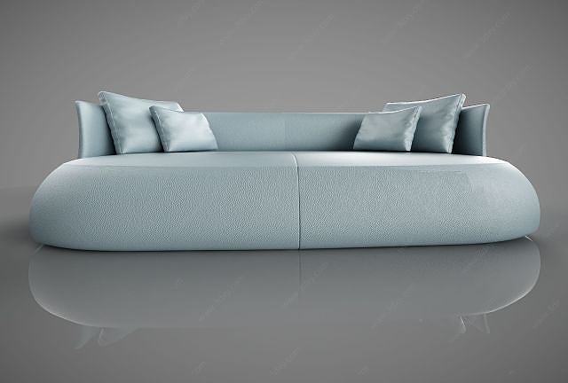 创意彩色沙发3D模型
