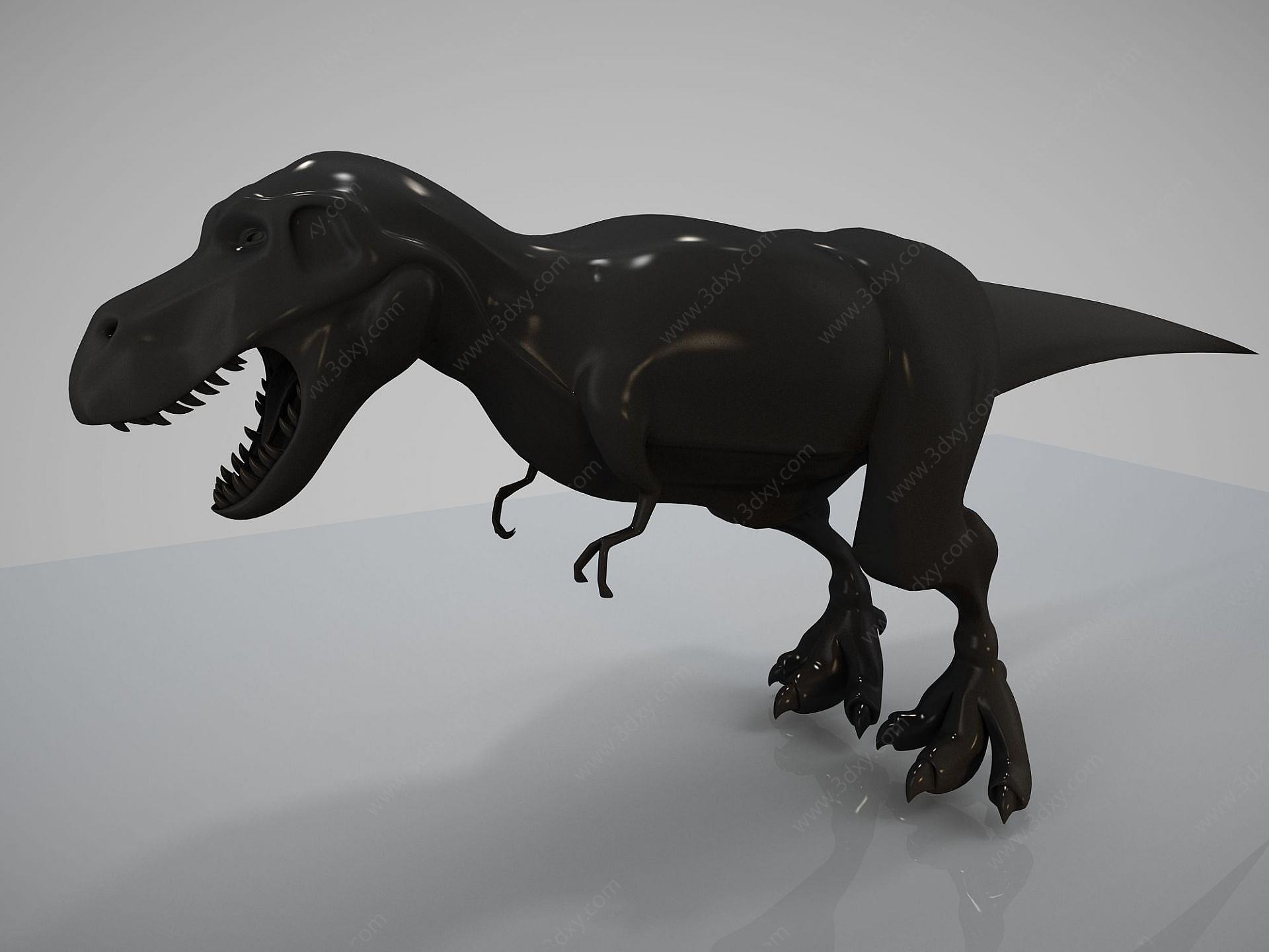 恐龙雕塑模型3D模型