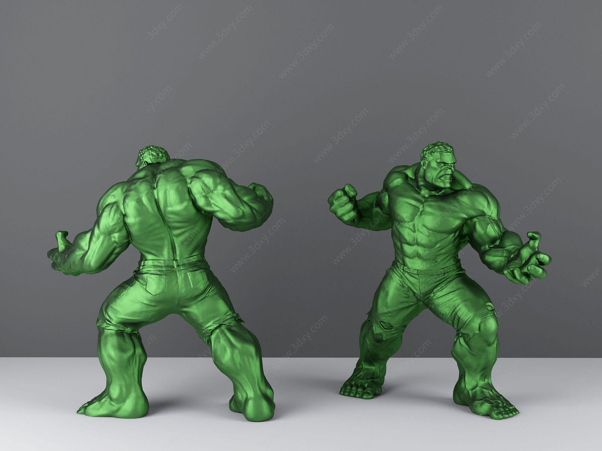 绿巨人摆件3D模型