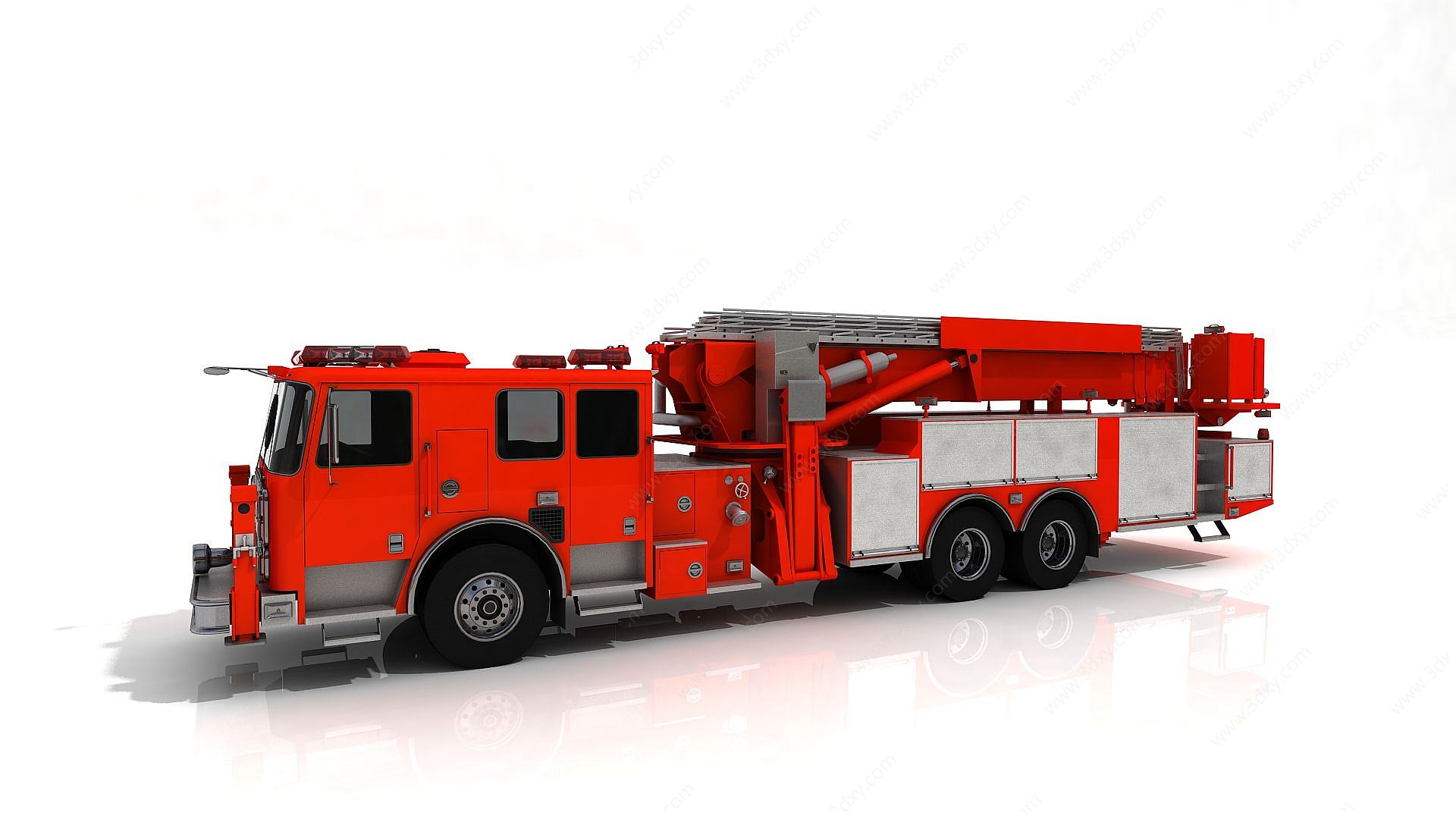 消防车3D模型