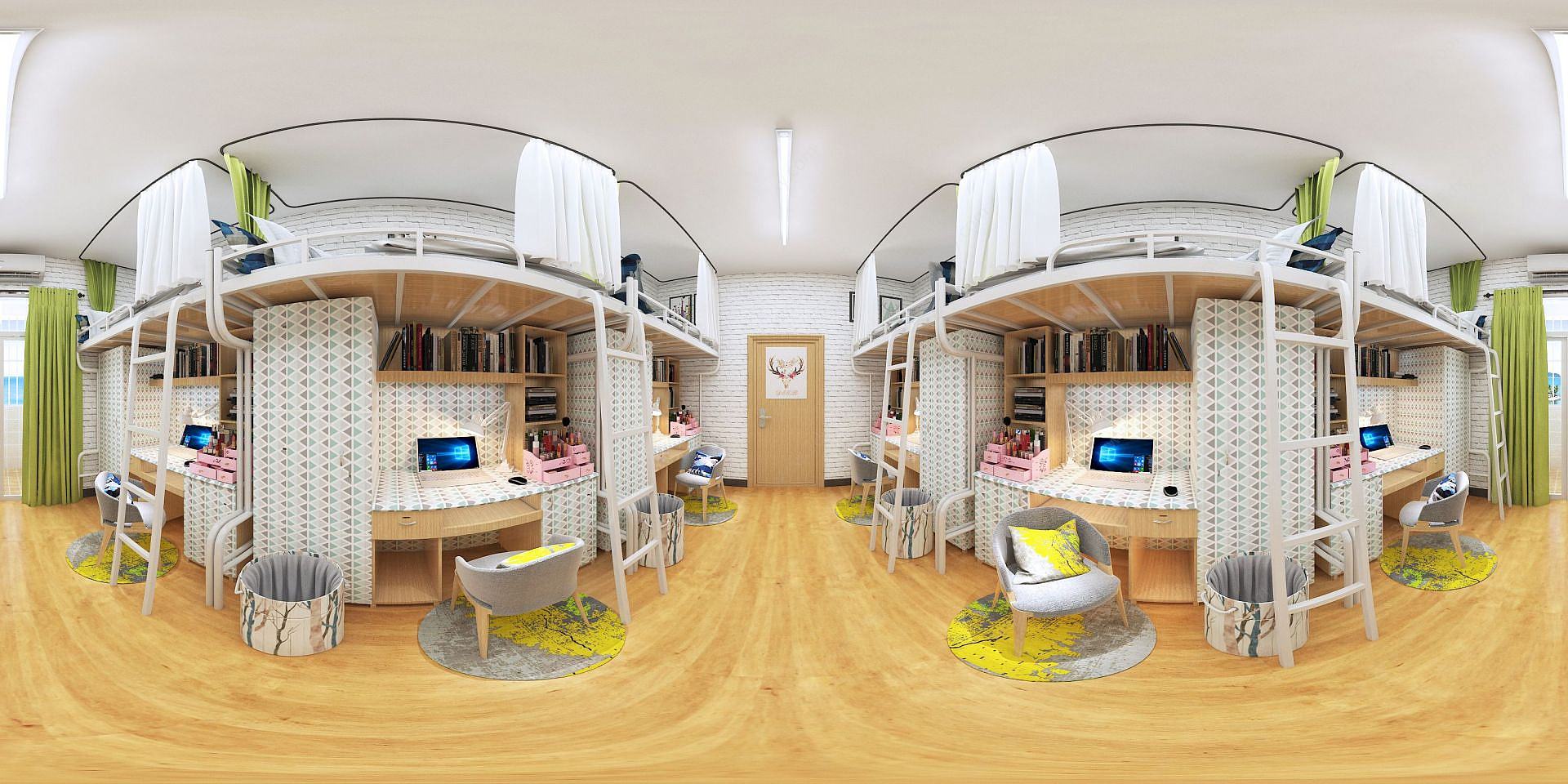 学生宿舍3D模型