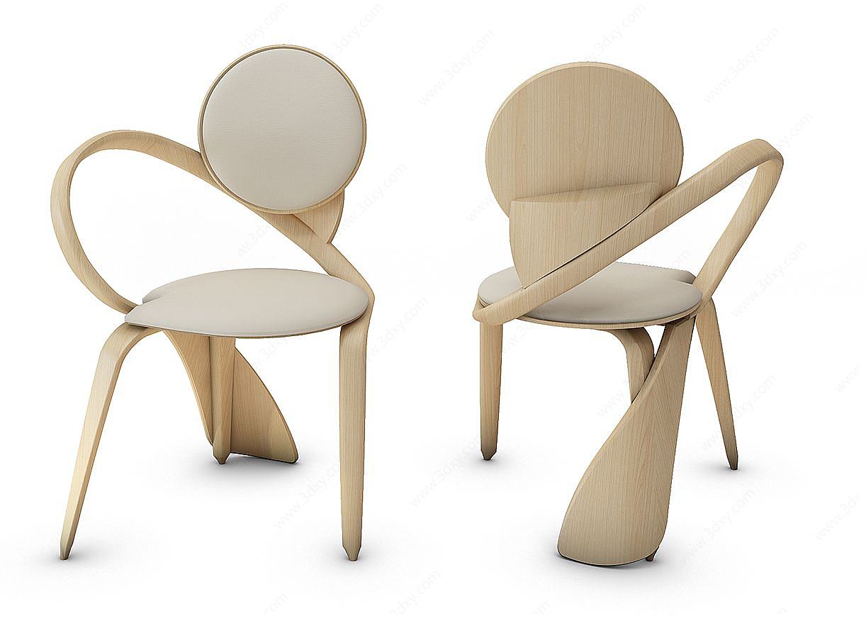 异形椅子3D模型