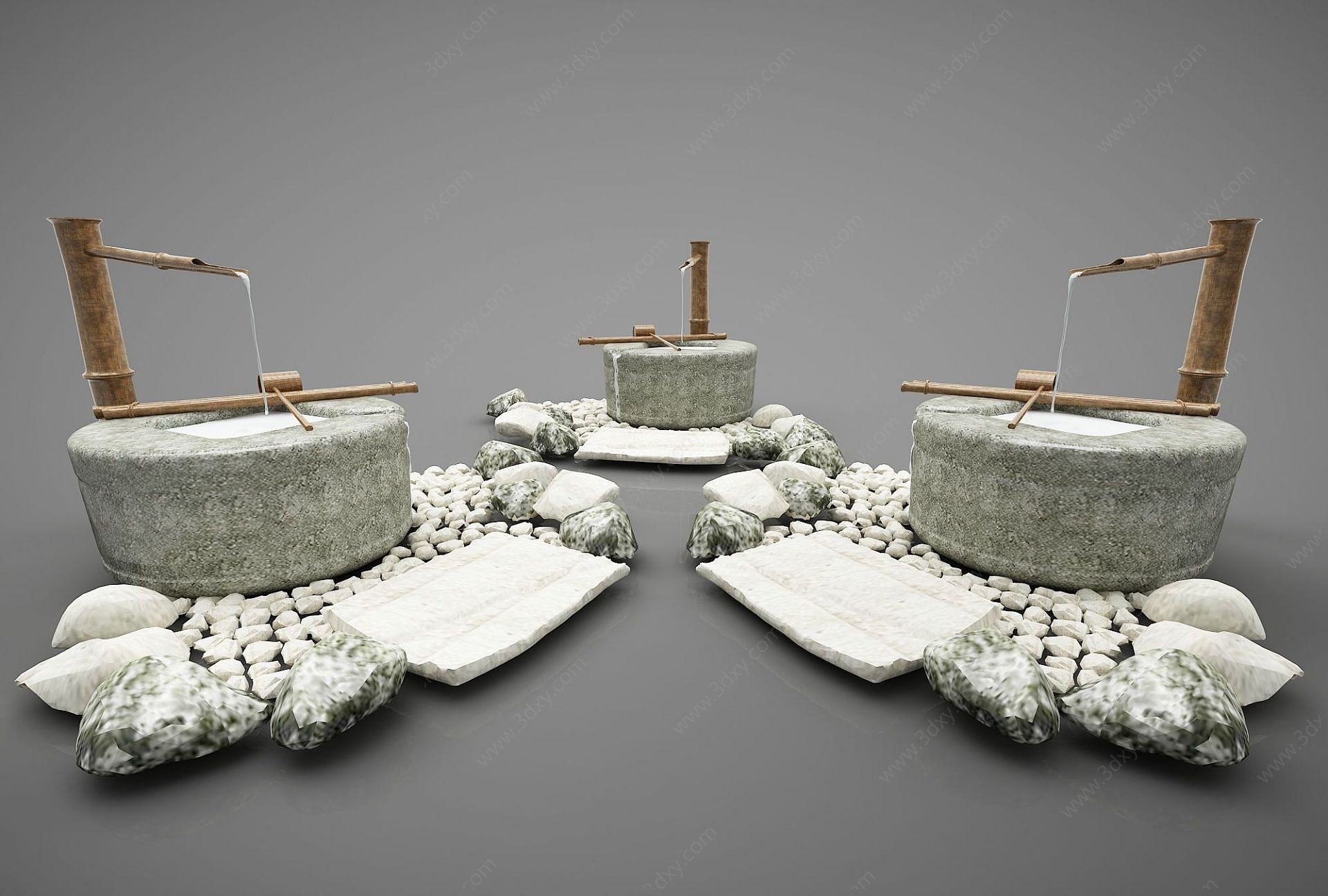 园林小品3D模型