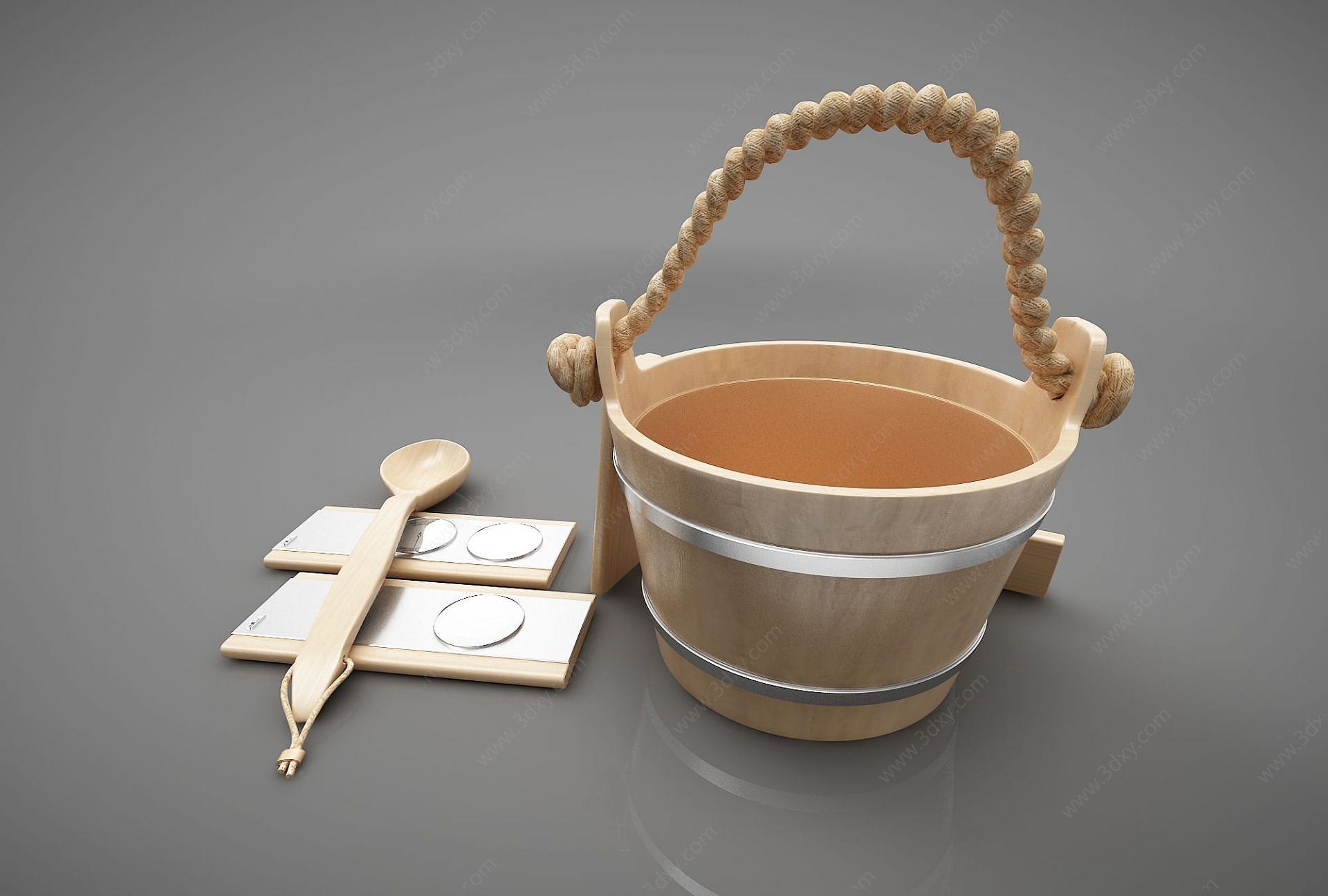 水桶3D模型
