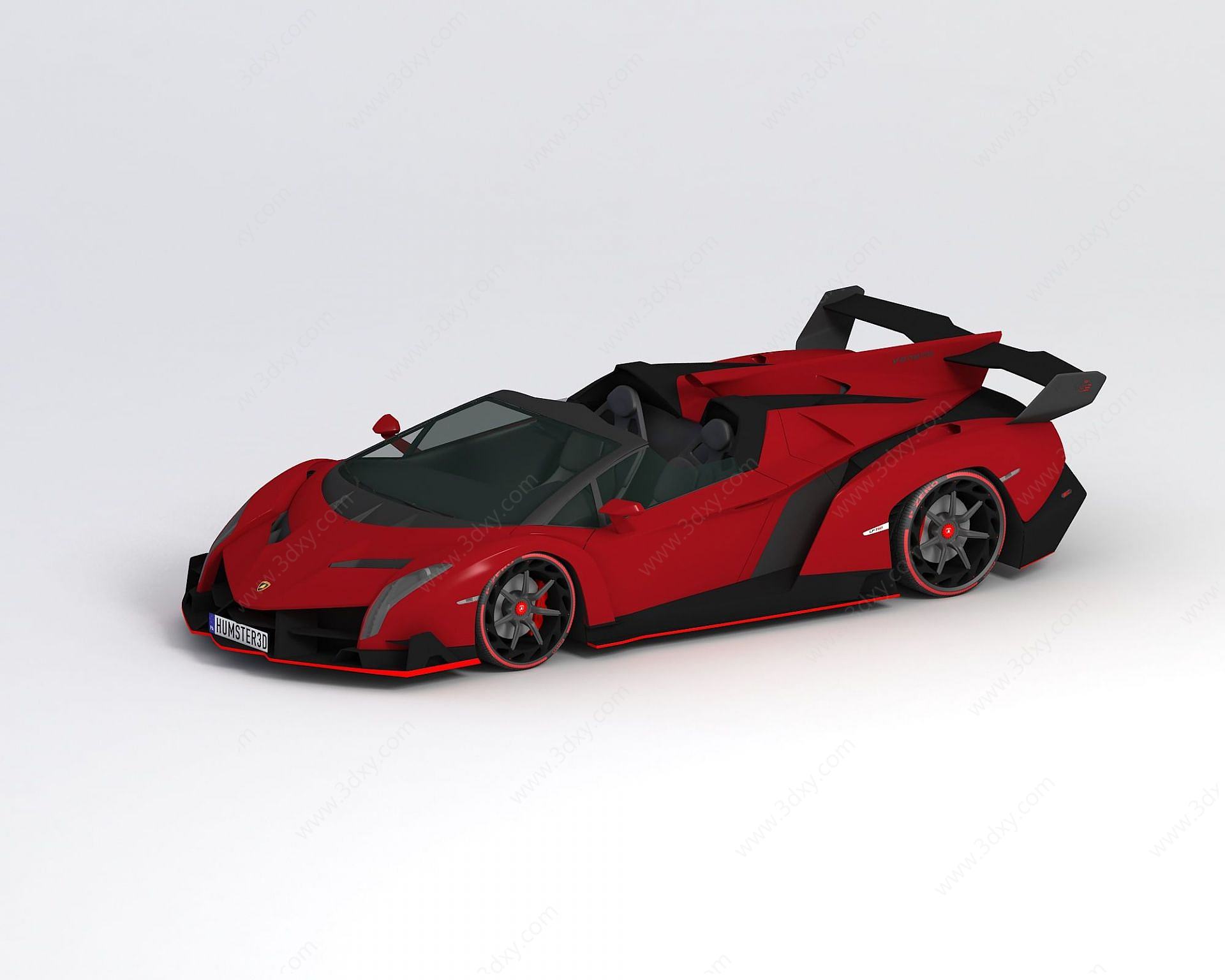 兰博基尼2014款跑车3D模型