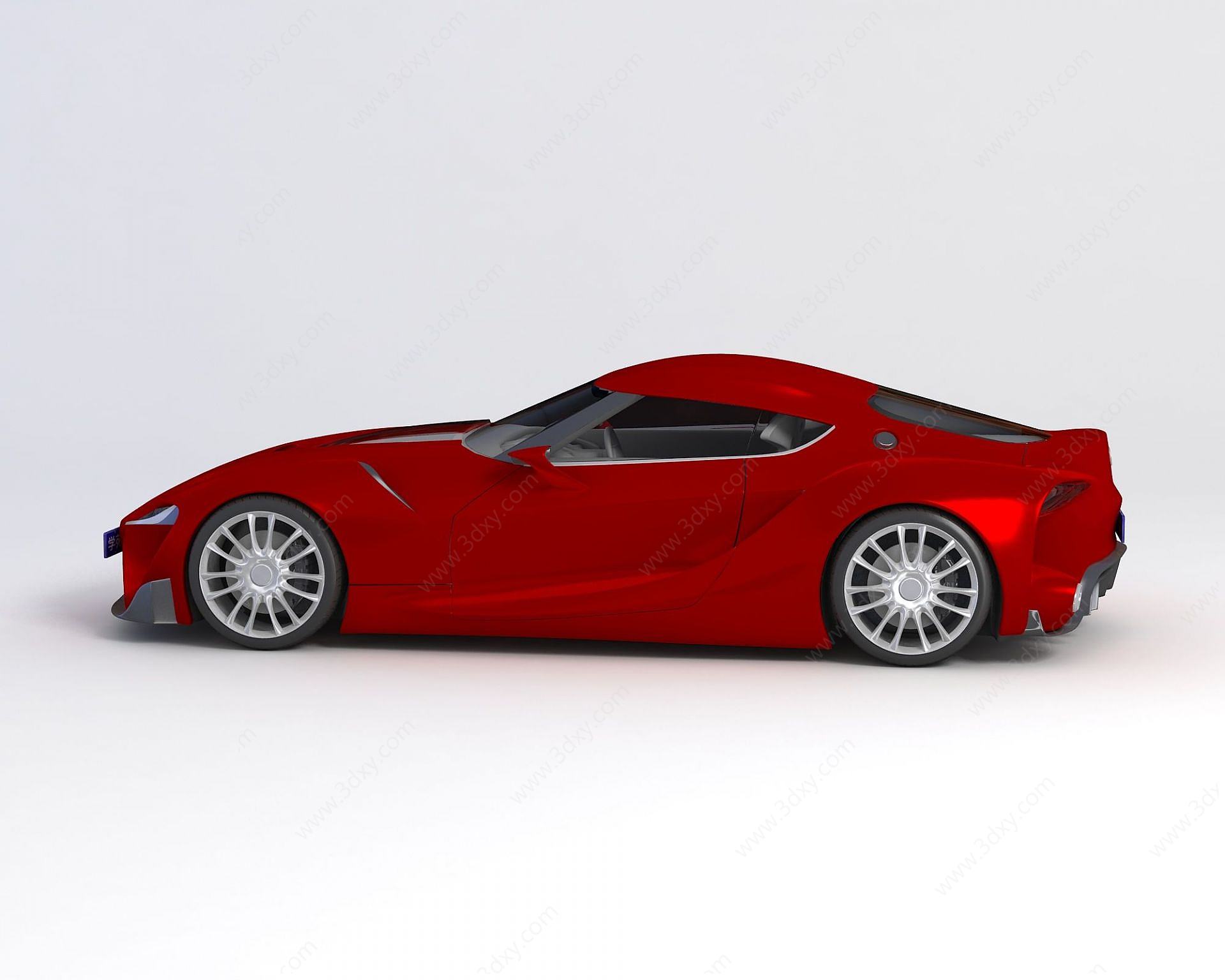 ﻿丰田FT-1 2014款3D模型