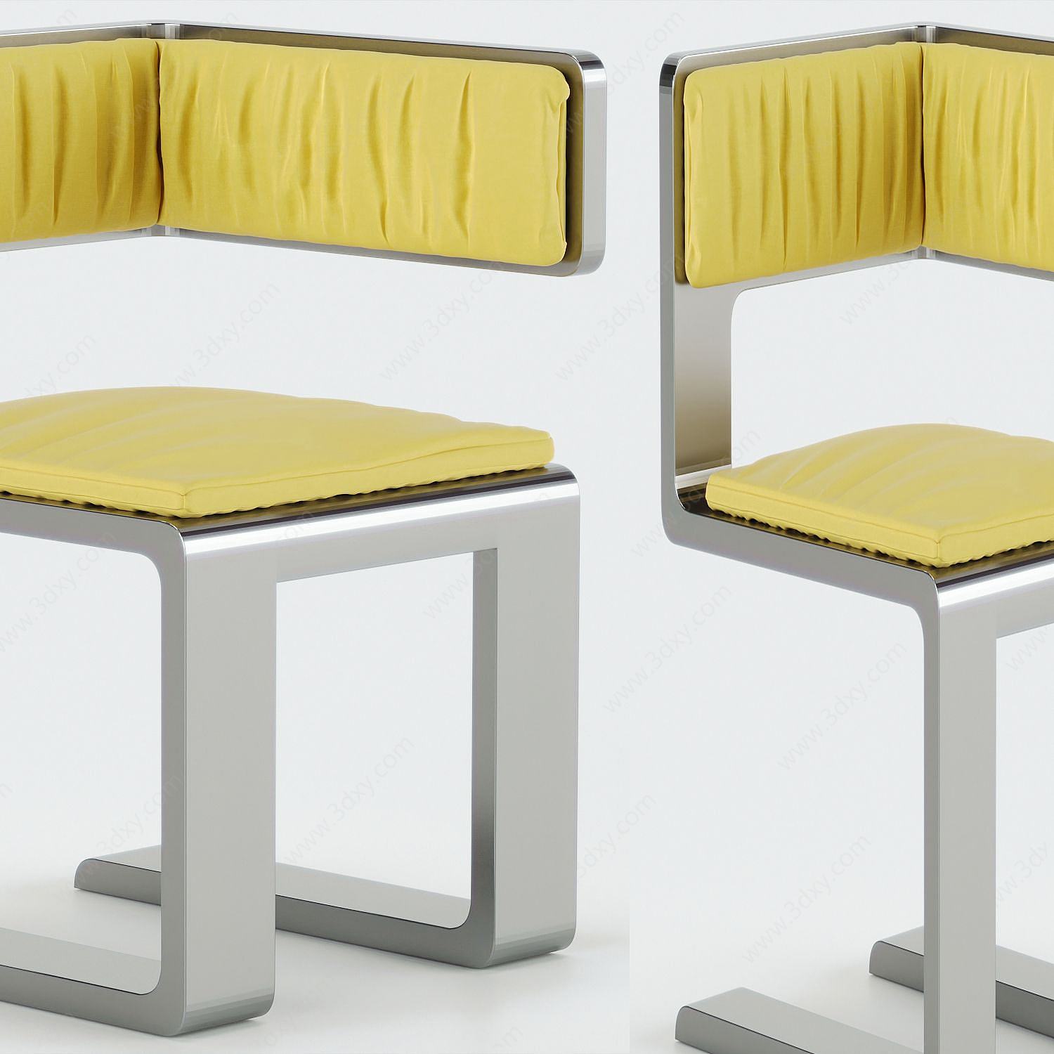 现代休闲创意单椅3D模型