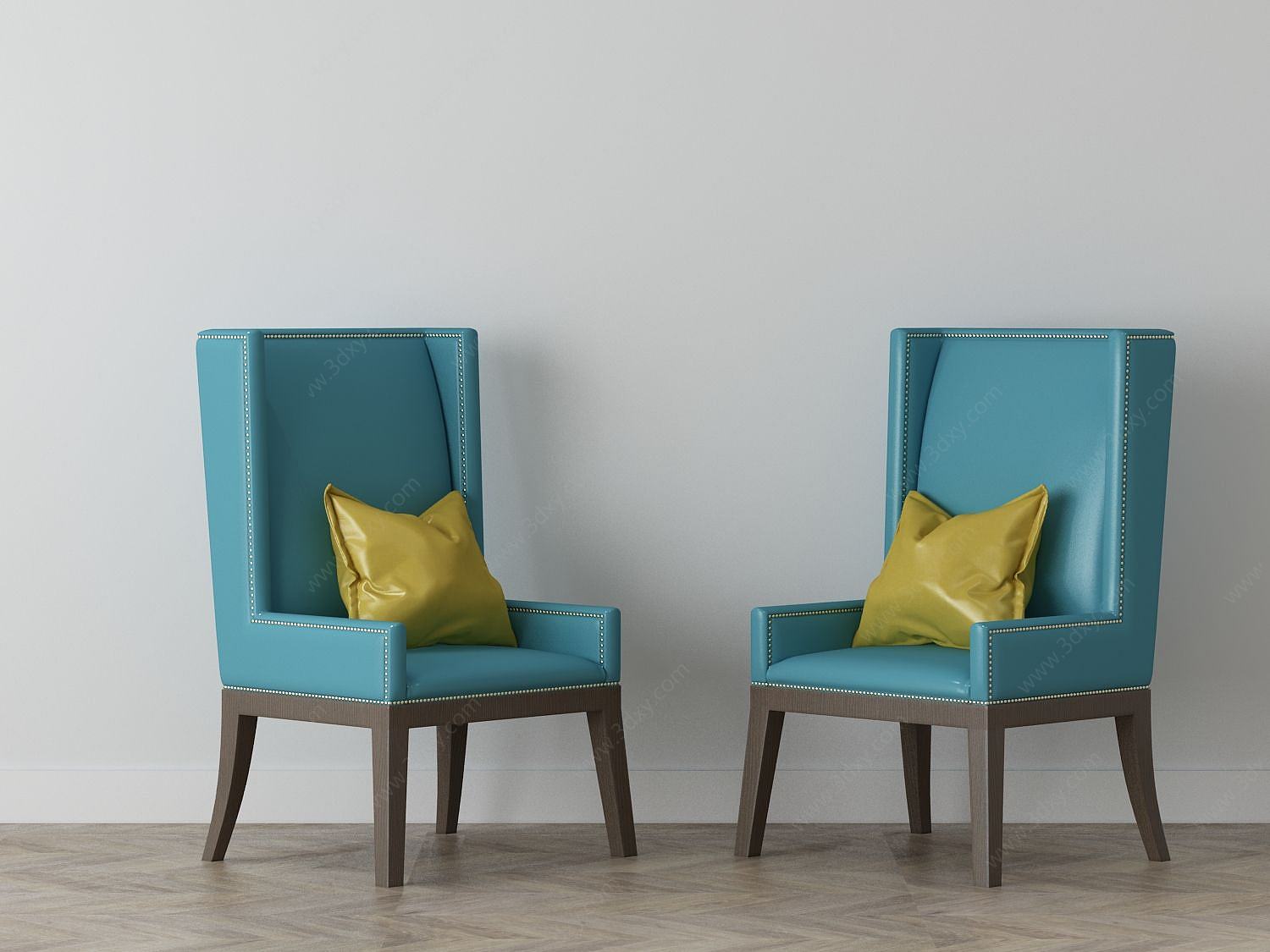 家具饰品组合休闲椅3D模型