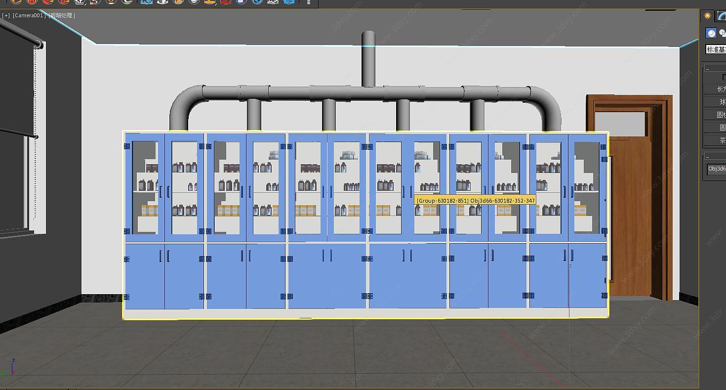 药柜3D模型