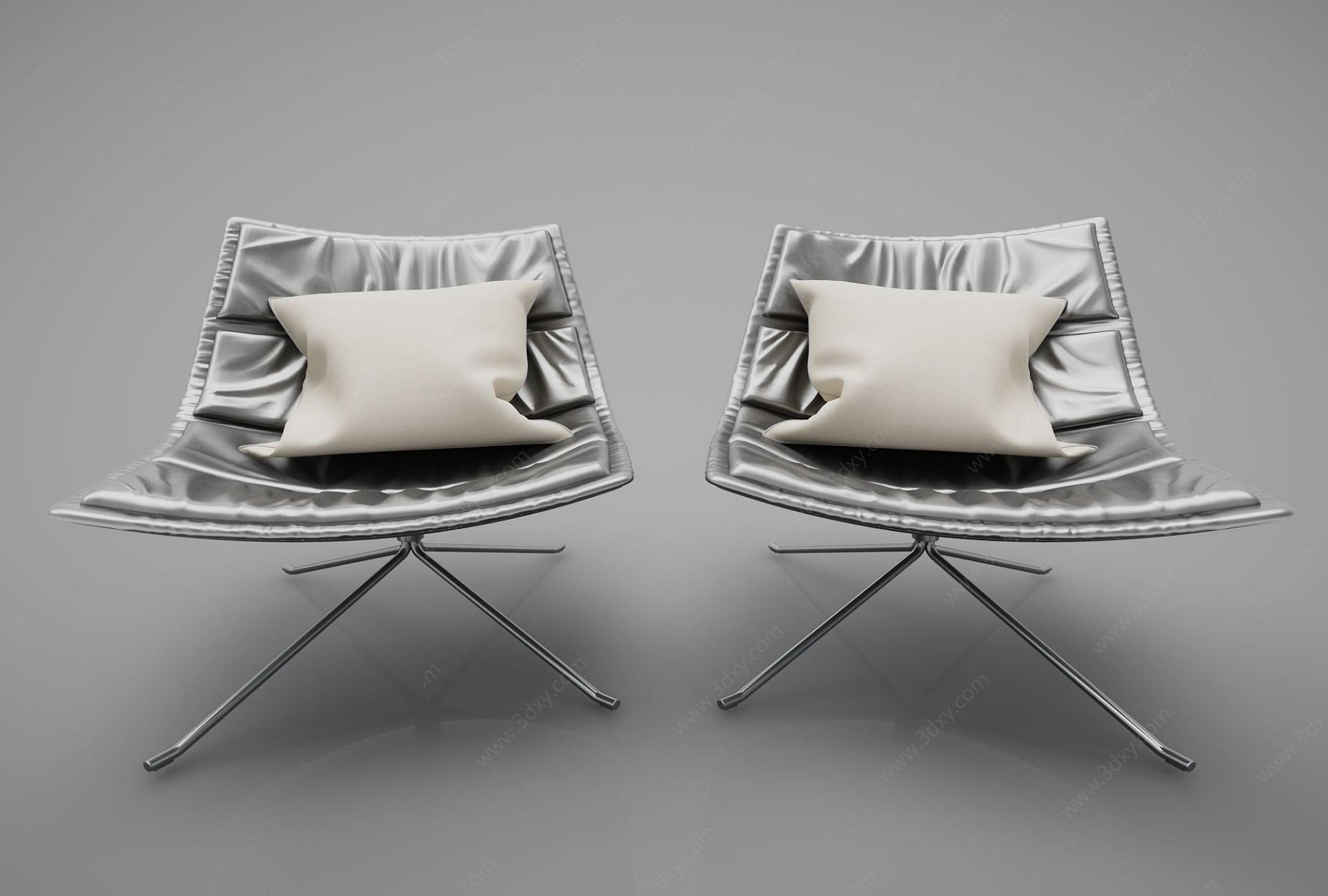 现代家居组合休闲椅3D模型