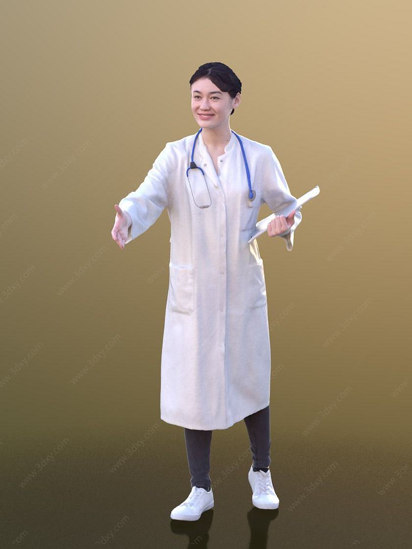 医务人员3D模型