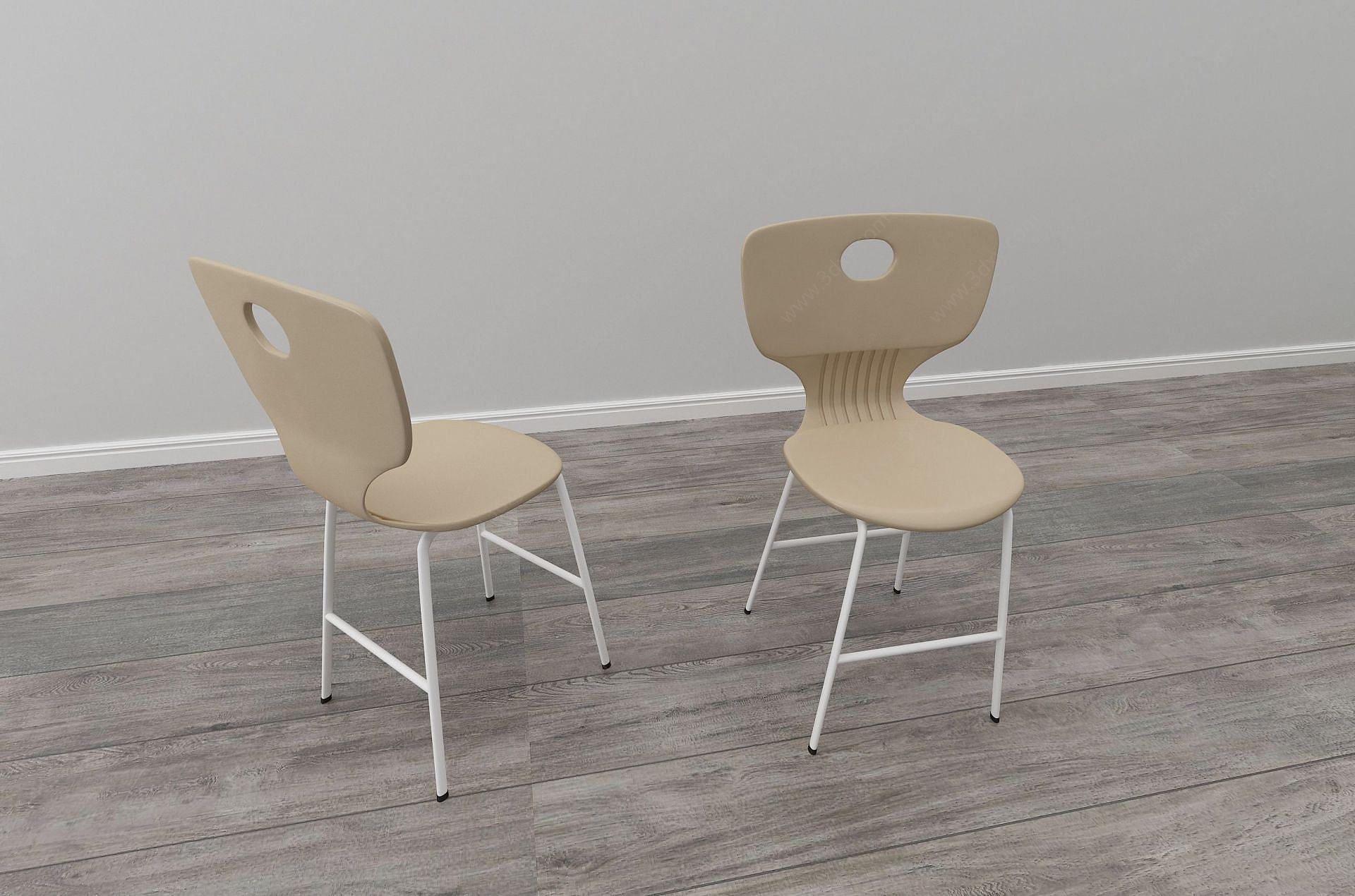现代简约椅3D模型