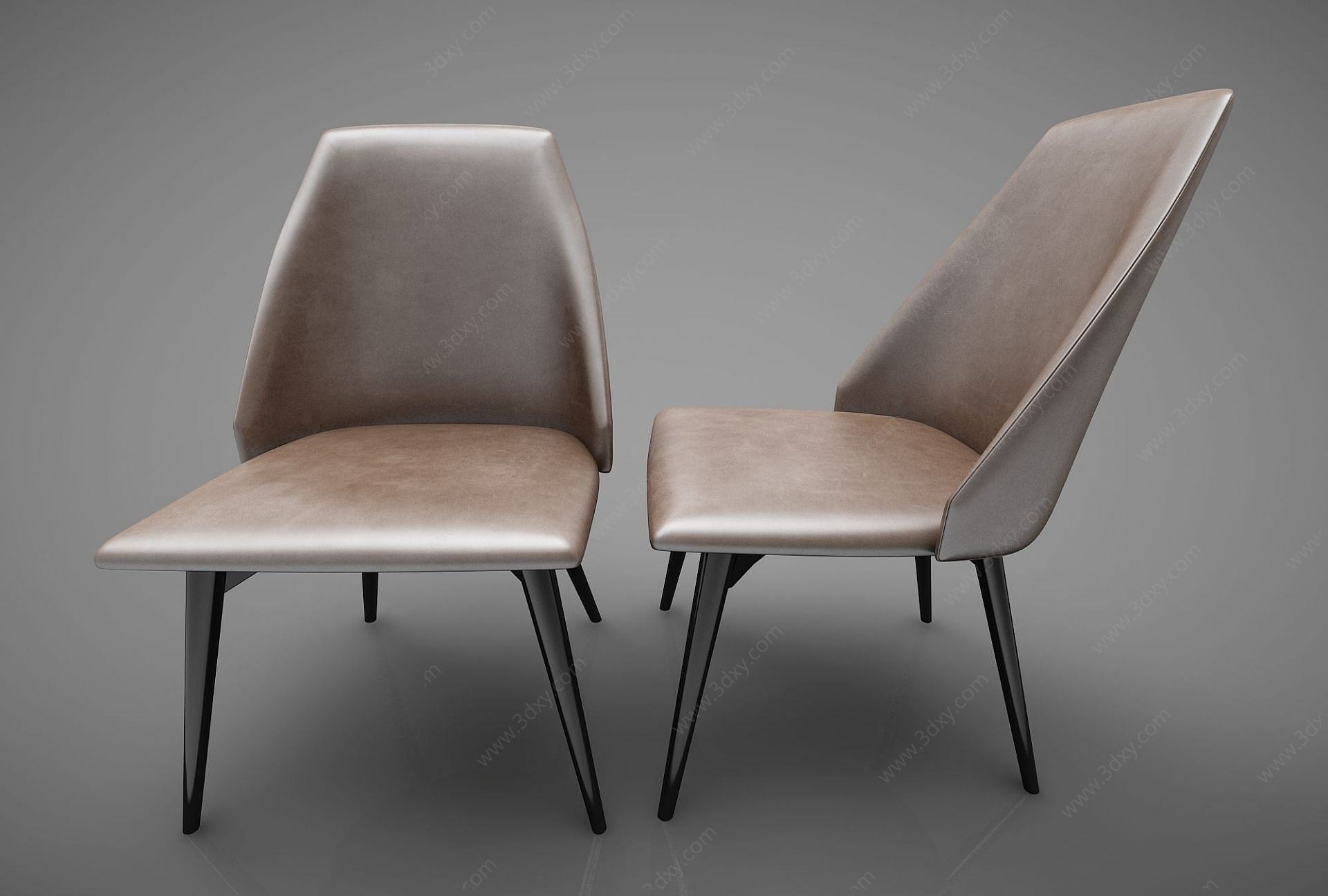 装饰餐椅3D模型