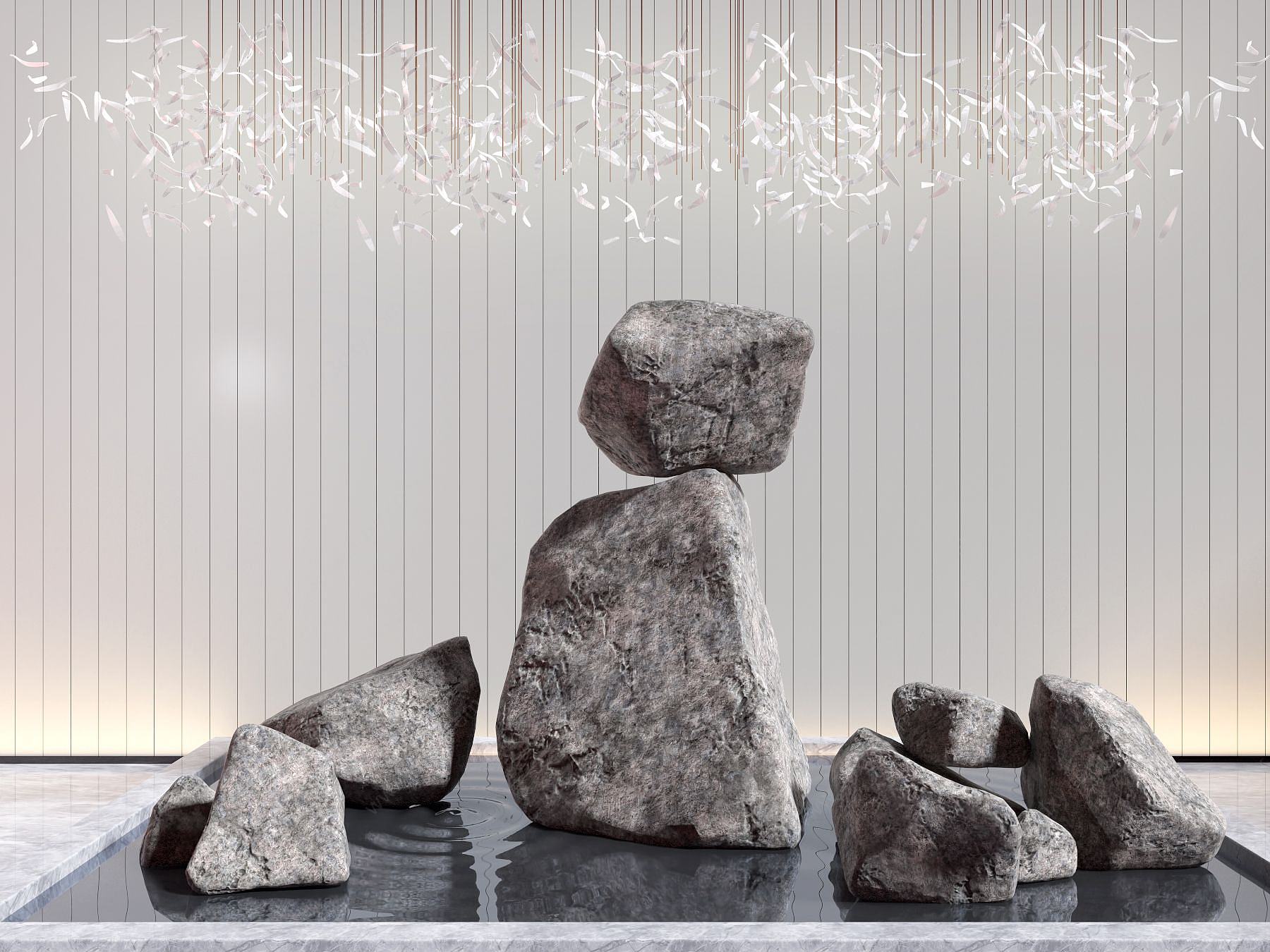 石头雕塑3D模型