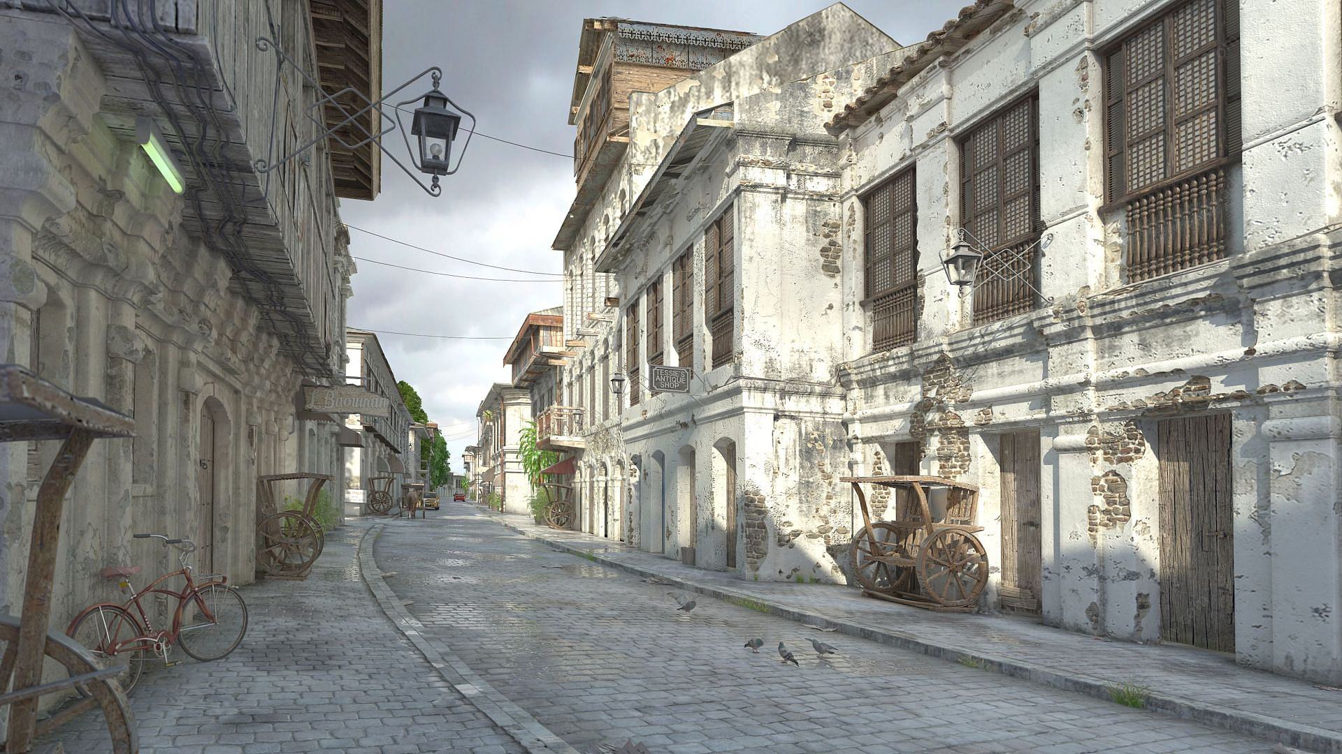 国外街道3D模型