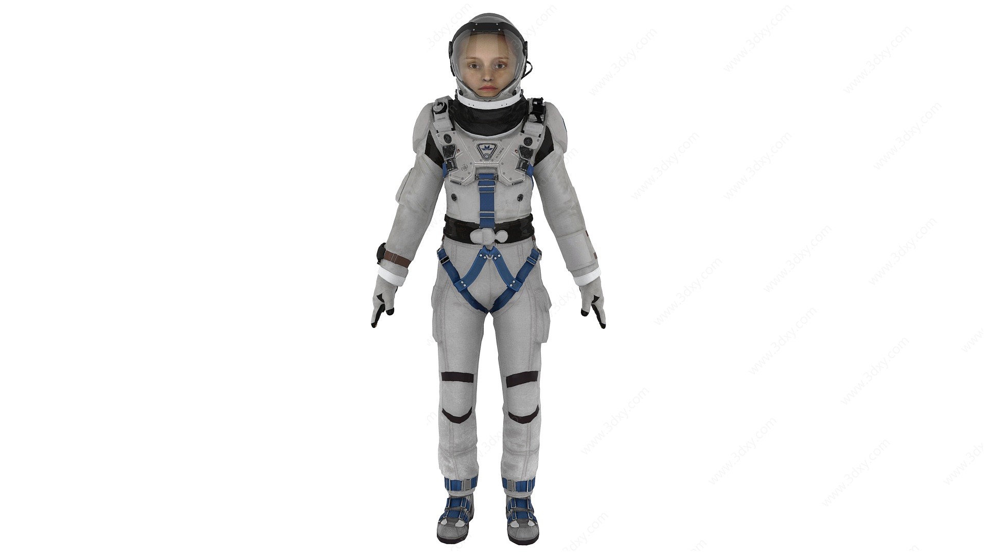 宇航员3D模型