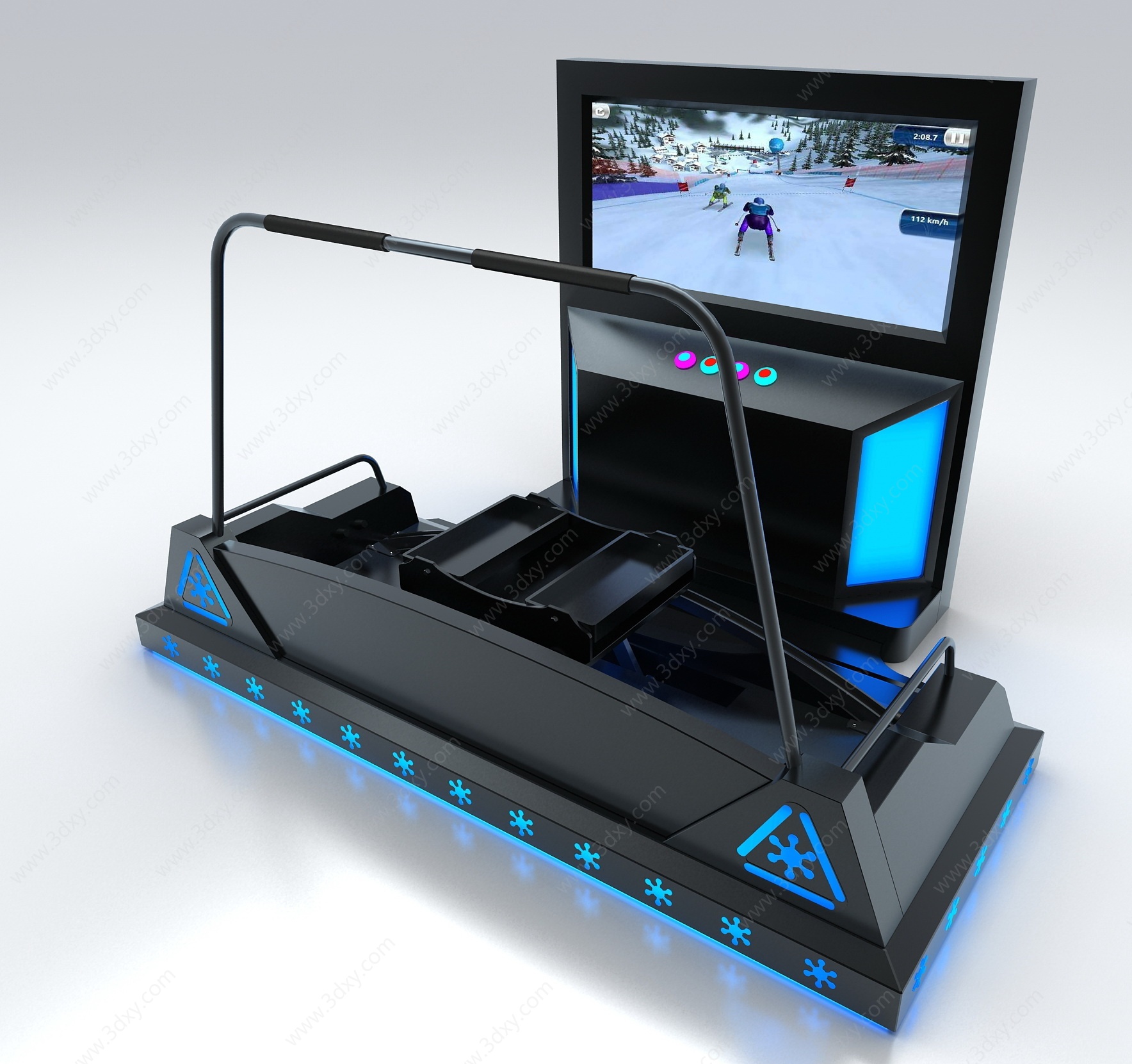 VR滑雪机3D模型