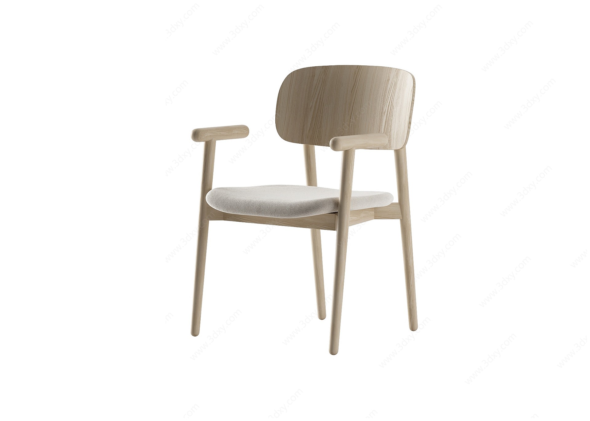 中式家具椅子3D模型