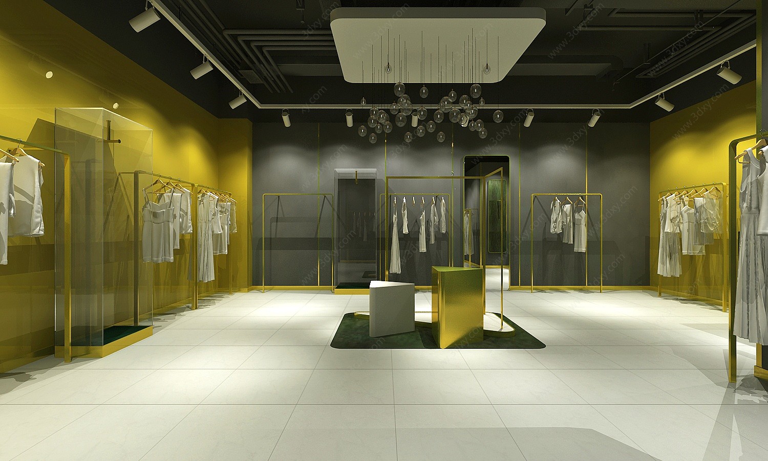 商场服装店3D模型