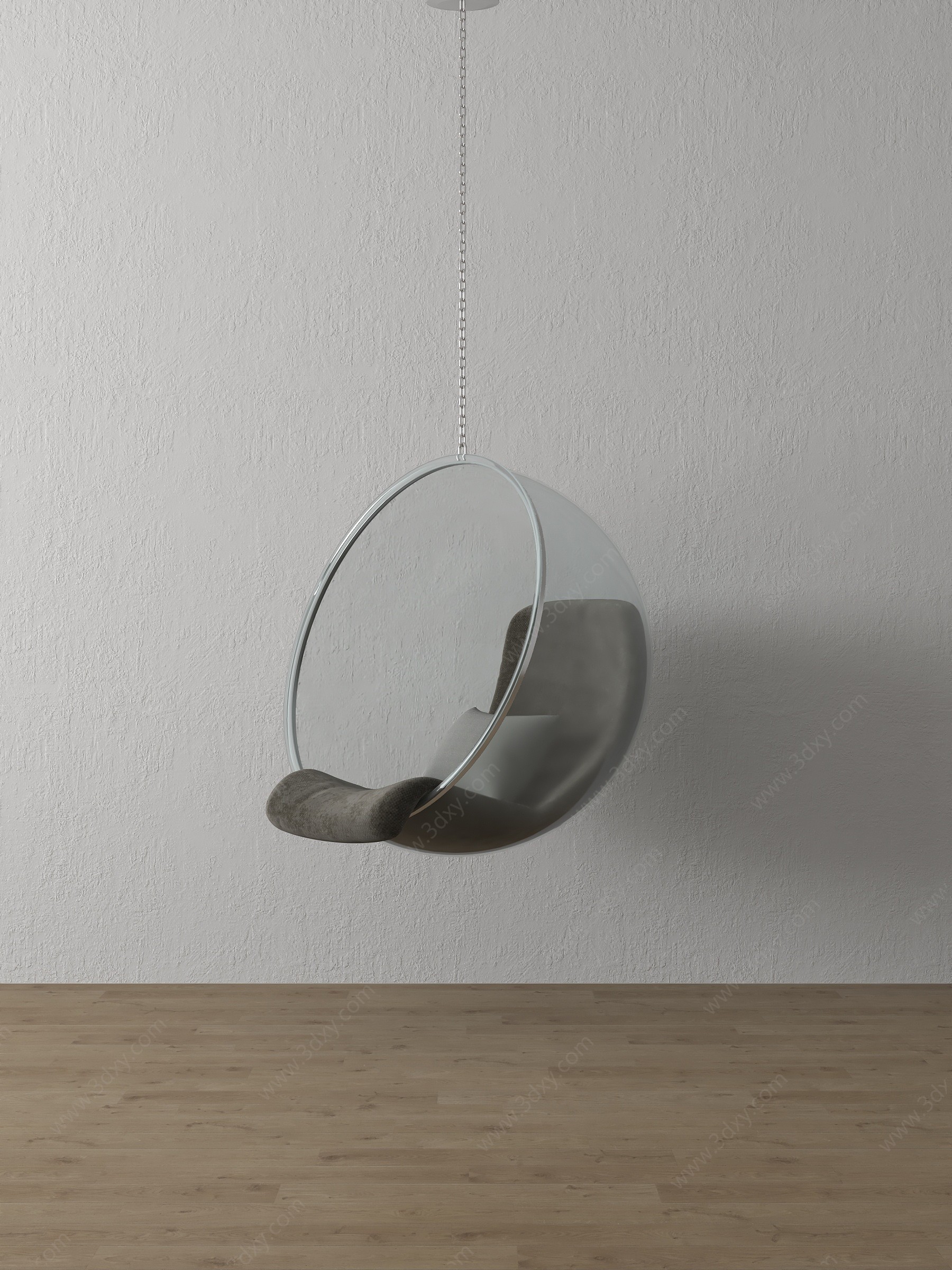 玻璃吊椅3D模型